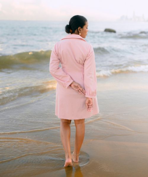 Blushlight - Pink Blazer Dress - Nivana - Image 4